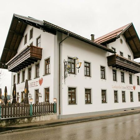 Landgasthof Zum Herz Trauchgau Exterior foto