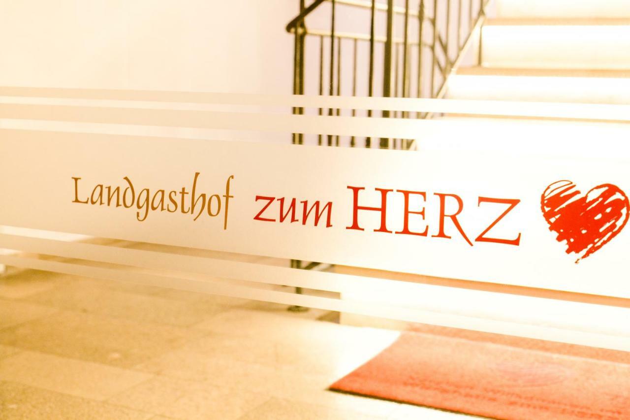 Landgasthof Zum Herz Trauchgau Exterior foto