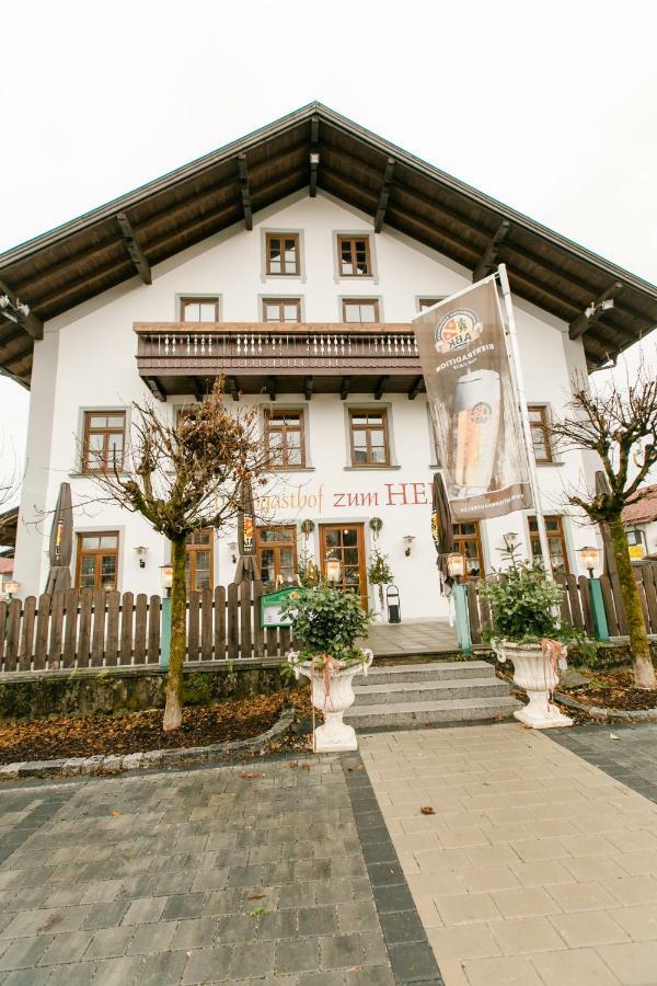 Landgasthof Zum Herz Trauchgau Exterior foto